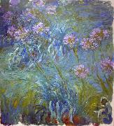 Claude Monet Agapanthus oil on canvas